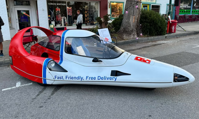 Here's Your Chance To Buy A Rare Rotary-Powered Pizza Car