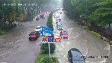 Kuala Lumpur roads flooded again – Jalan Pahang, Ampang, Pudu, Parlimen, Bangsar, Syed Putra
