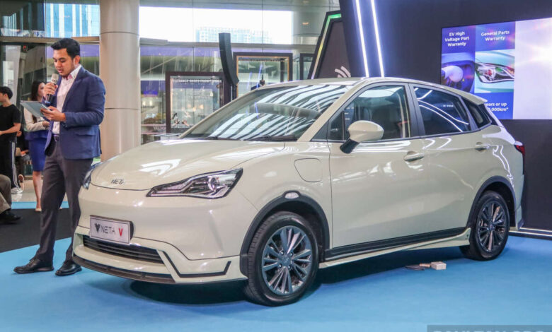 2023 Neta V launched in Malaysia – 95 PS, 160 Nm, 380 km EV range; from RM100k; cheapest EV in Malaysia