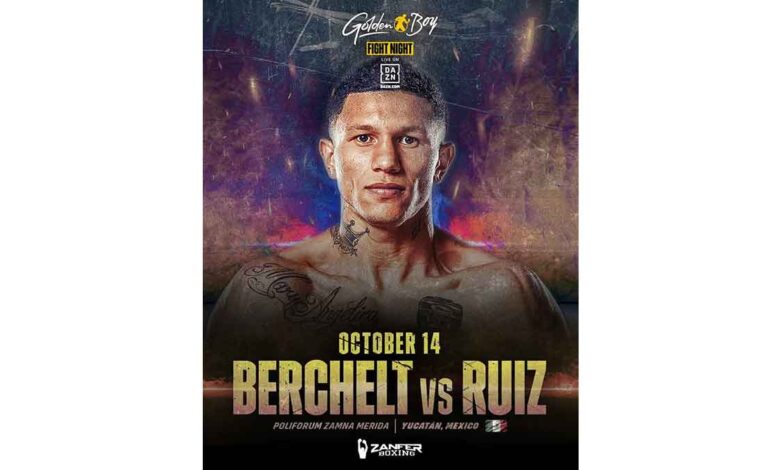 Miguel Berchelt vs Diego Alberto Ruiz full fight video poster 2023-10-14