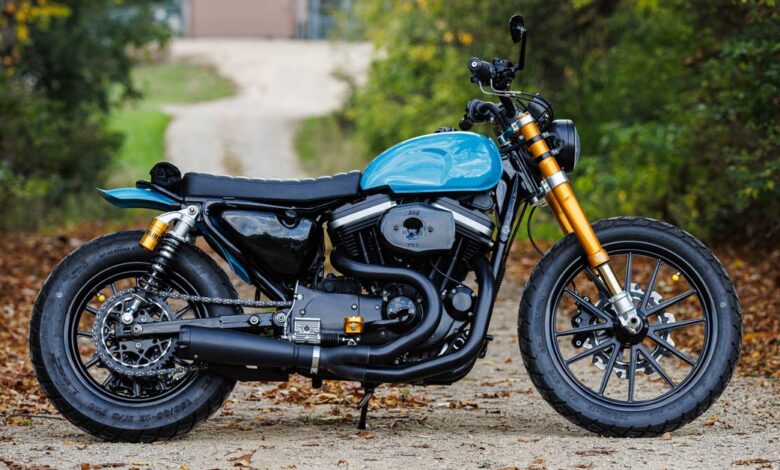 Sportsters Forever: David Zemla's custom Harley XLH 883