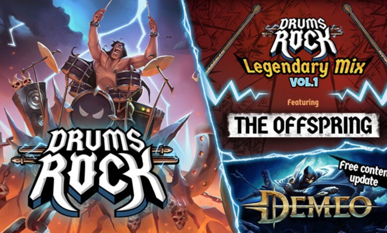 The Drums Rock DLC Legendary Mix Vol I featuring The Offspring is now available