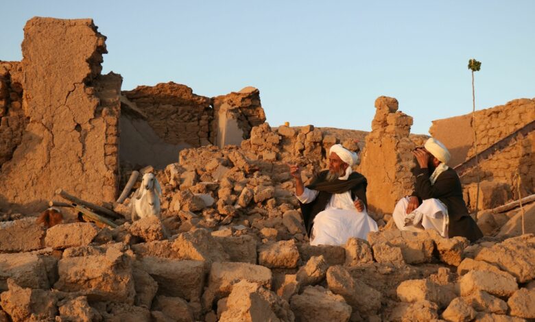 Hundreds are feared dead after powerful earthquakes hit Afghanistan : NPR