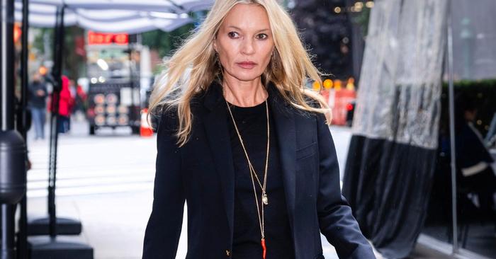 Kate Moss Just Wore Skinny Capri Pants with Ballet Flats