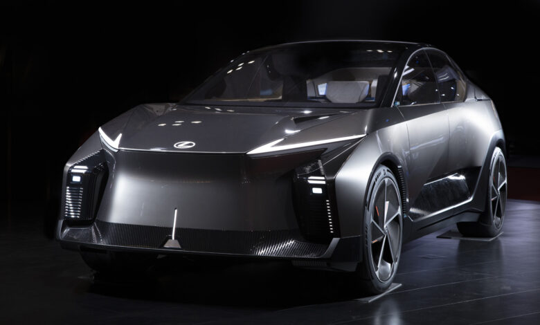 Lexus LF-ZL concept previews production EV due in 2026