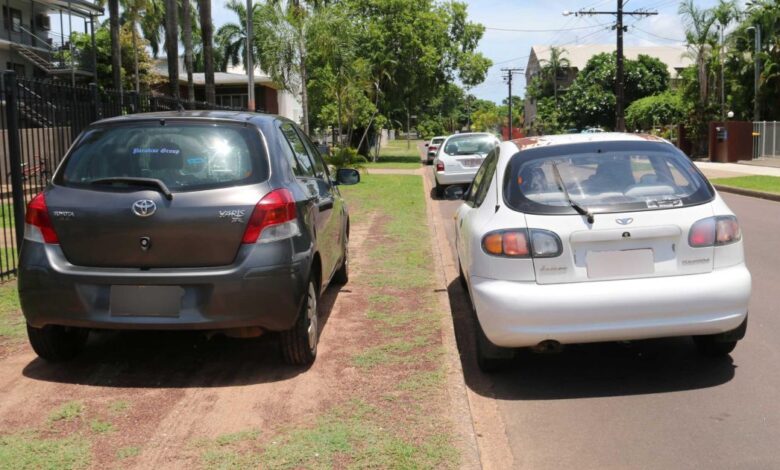 Is it illegal to park on a footpath?