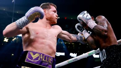 Round-by-round results of Canelo Alvarez's victory over Jermell Charlo