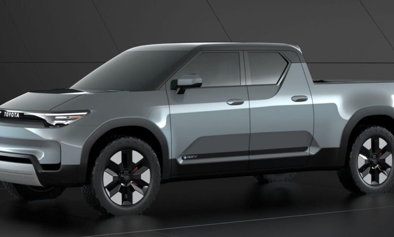 Meet the electric Toyota LandCruiser, and electric Toyota ute of the future