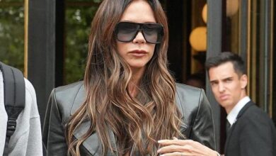 Victoria Beckham Just Wore the Puddle Pants the French Way