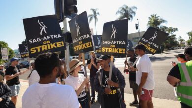 SAG-AFTRA actors' union reaches tentative labor agreement with Hollywood studios