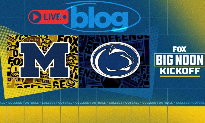 Big Noon Live: Michigan in control vs. Penn State as Jim Harbaugh sits out
