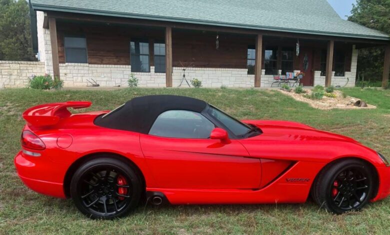 At $79,995, Is This Twin Turbo 2004 Dodge Viper SRT10 A Deal?