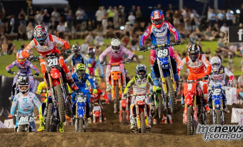 Internationals rule the Aussie Supercross roost in Newcastle
