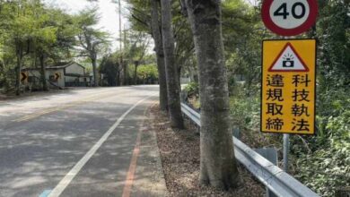 Taiwan bans leaning a motorcycle beyond 30 degrees