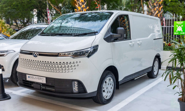 Maxus eDeliver 7 previewed in Malaysia – commercial EV van; 204 PS, up to 370 km range; Q1 2024 launch