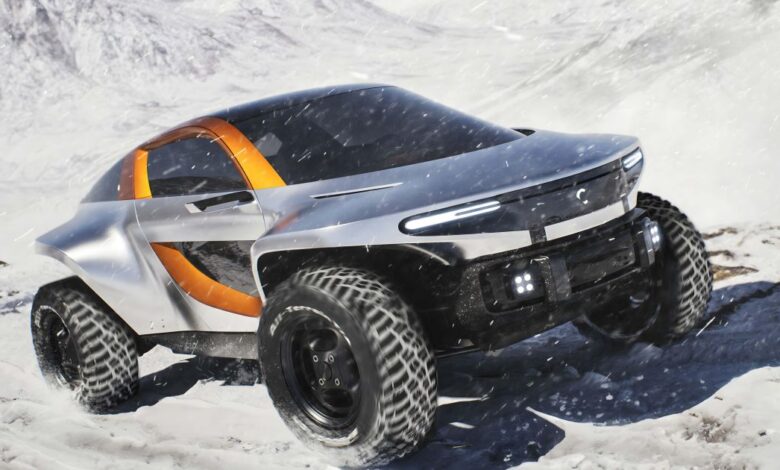 Famous designer's new project is a luxurious all-terrain electric car