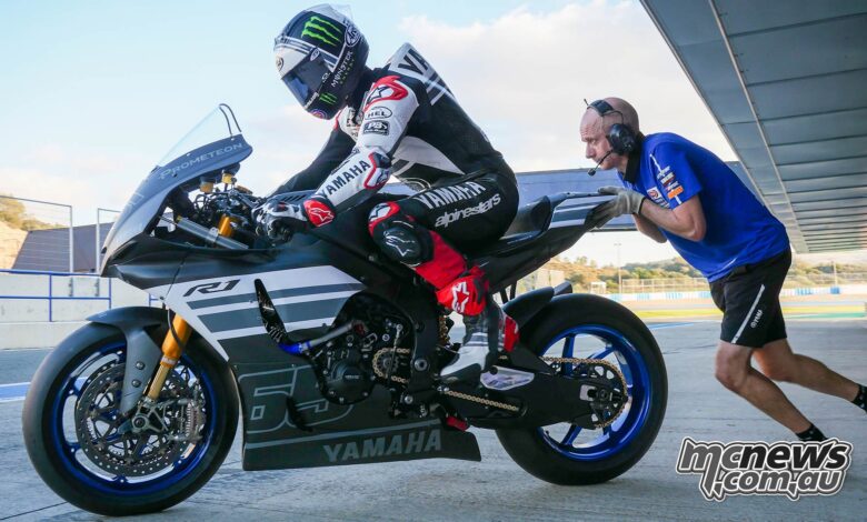 Rea completes second two-day test at Jerez with Yamaha