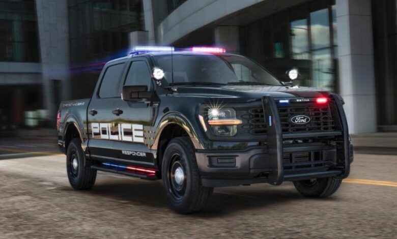 Light 'em up: 2024 Ford F-150 gets the police treatment