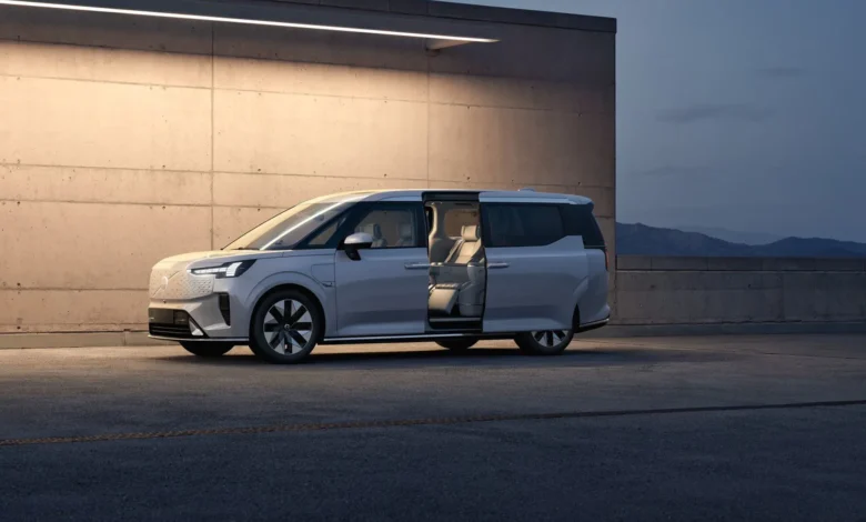 Volvo EM90 electric minivan is an executive shuttle for the future