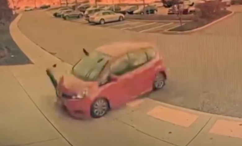 Out-Of-Control Honda Fit Smashes MA Building At Highway Speed