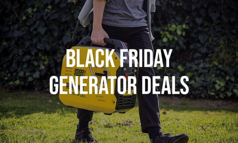 The 8 Best Black Friday Whole-House and Portable Generator Deals We Could Find for 2023