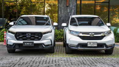 Honda CR-V 2024 vs 2020 – new sixth-gen is larger, sharper looking and more premium than old fifth-gen