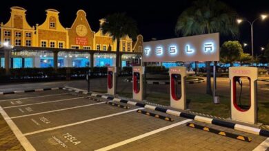 Tesla Supercharging Station at Freeport A’Famosa Outlet Melaka now open – 20 DC chargers in M’sia now
