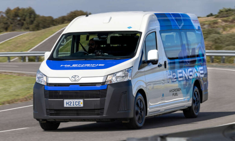 Toyota Hiace Hydrogen Prototype debuts for customer pilot programme in Australia – 3.5T V6 with 163 PS