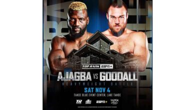 Efe Ajagba vs Joseph Goodall full fight video poster 2023-11-04