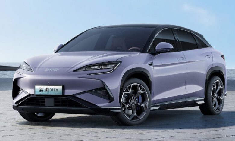 BYD Sea Lion 07 crossover is another Tesla Model Y rival