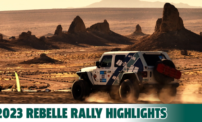The Sights And Sounds Of The 2023 Rebelle Rally