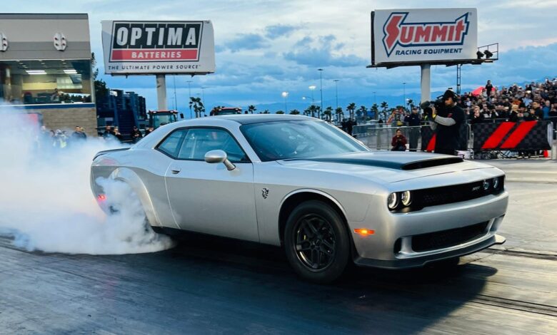 Dodge Will Now Sell You the Demon 170's 1,025-HP Crate Engine For Only $27,695