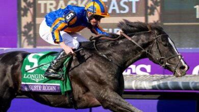 Auguste Rodin Finds a Way in Breeders' Cup Turf