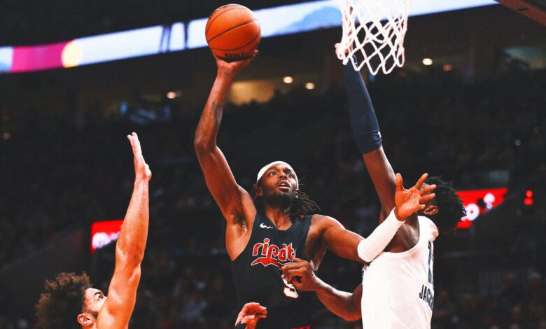 Grizzlies remain winless after losing to Trail Blazers 115-113 in NBA In-Seasn Tournament