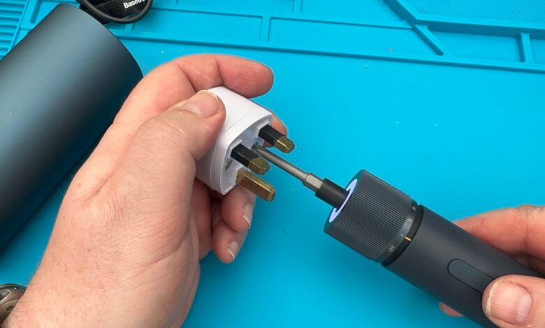 I highly recommend this 12-in-1 electric screwdriver, and you can get one for under $50