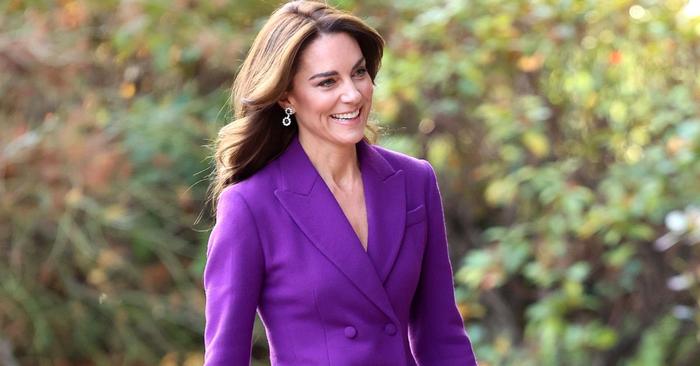 Kate Middleton Just Wore the Divisive Purple Colour Trend