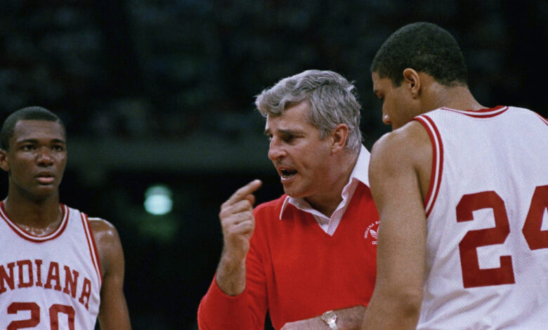 Bobby Knight, longtime Indiana Hoosiers coach, dies at 83 : NPR