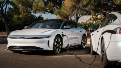 Lucid Air has range to spare—for charging other EVs