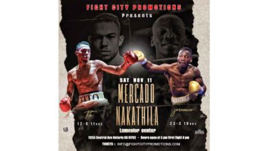 Ernesto Mercado vs Jeremia Nakathila full fight video poster 2023-11-11