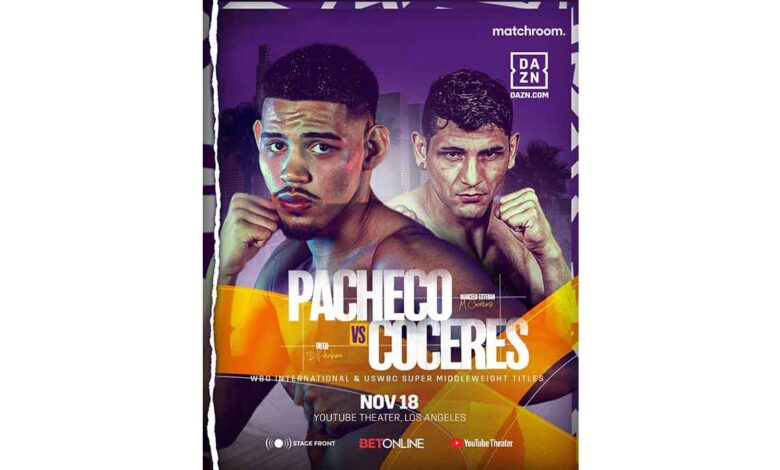 Diego Pacheco vs Marcelo Coceres full fight video poster 2023-11-18