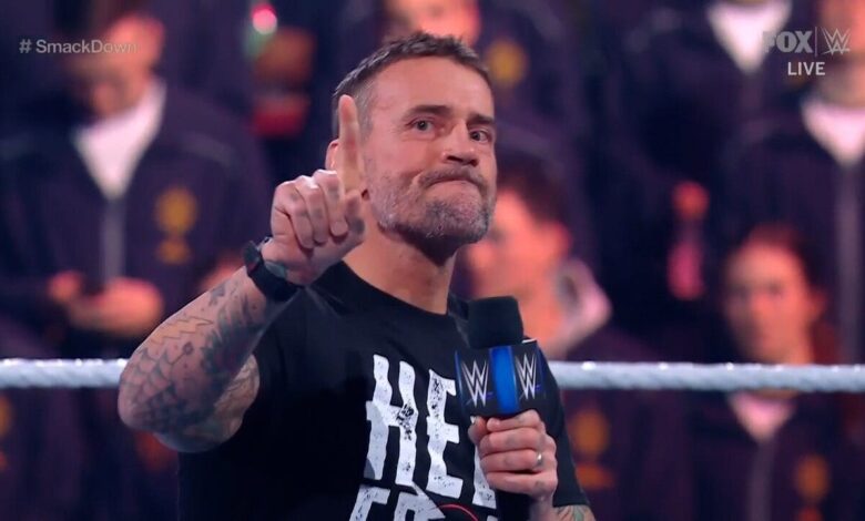 CM Punk calls out Seth Rollins, Roman Reigns in first return to SmackDown in nearly ten years