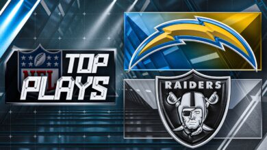 Chargers vs. Raiders live updates: Top moments from Thursday Night Football