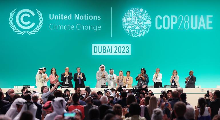 COP28 ends with call to ‘transition away’ from fossil fuels; UN’s Guterres says phaseout is inevitable