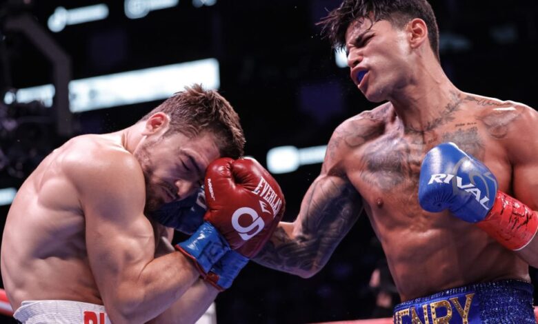 Ryan Garcia bounces back with eighth-round KO of Oscar Duarte