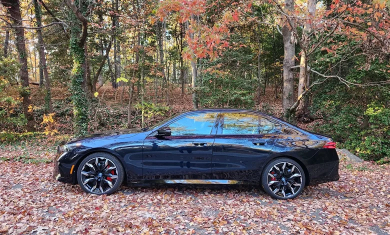 2024 BMW i5 electric sport sedan trounces gasoline sibling