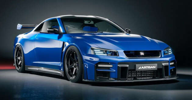 Artisan GT-R revealed – modified Nissan R35 with R34 styling, up to 1,000 hp; only 36 units; from RM2.17 mil