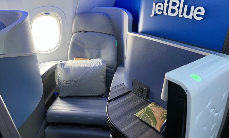 ZH JetBlue A321LR London LHR-JFK Mint Business Review