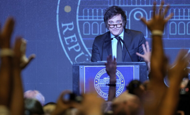 The inauguration of Javier Milei has Argentina wondering : NPR