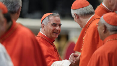 Cardinal Angelo Becciu convicted of embezzlement and sentenced to 5 1/2 years : NPR