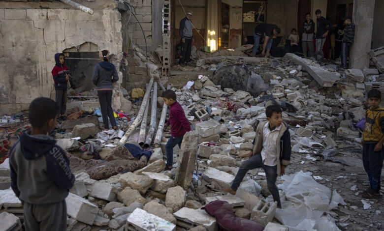 Airstrikes hit Gaza refugee camps; U.S. OKs weapons sales to Israel : NPR